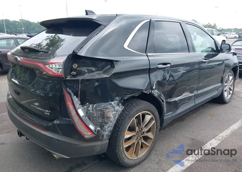 2015 Ford Edge Titanium from USA, damaged, VIN 2FMPK4K81FBB37633